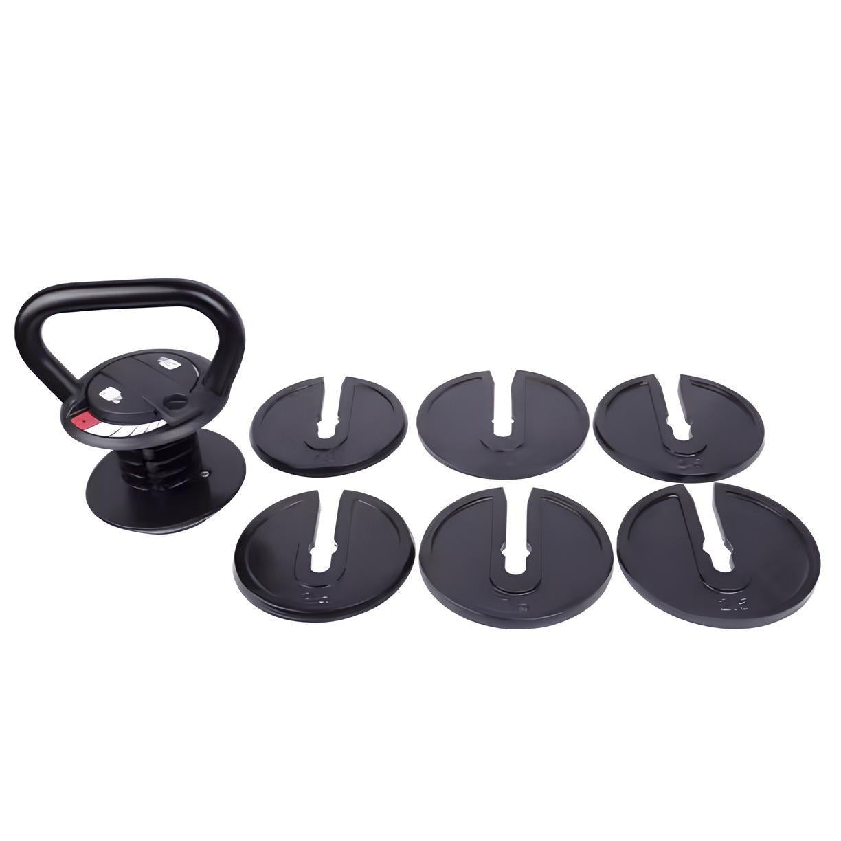 18KG Adjustable Kettlebell – Space Saving Strength Training Equipment for Home Gym - elivongym