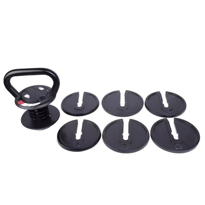 18KG Adjustable Kettlebell – Space Saving Strength Training Equipment for Home Gym - elivongym
