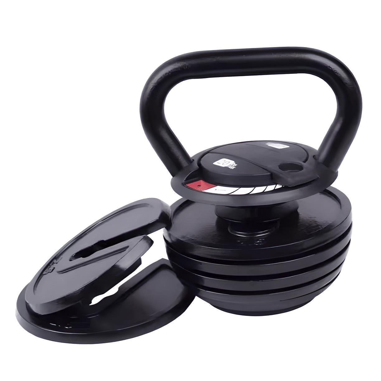 18KG Adjustable Kettlebell – Space Saving Strength Training Equipment for Home Gym - elivongym
