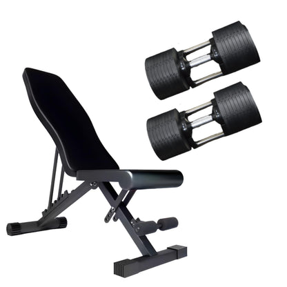 ElivonGym Adjustable Dumbbell 45kg