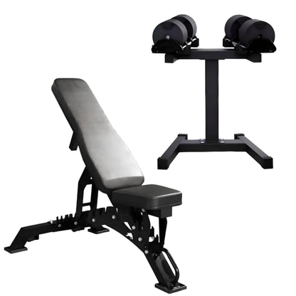ElivonGym Adjustable Dumbbell 45kg