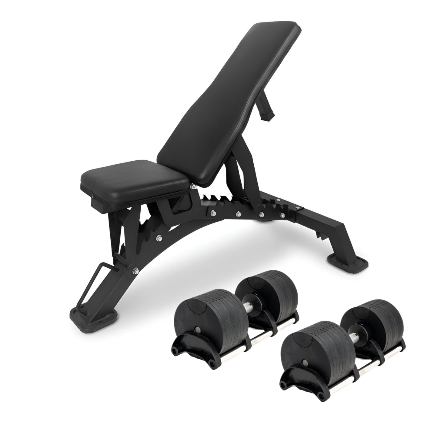 45KG Adjustable Dumbbells Pair 5kg Increments