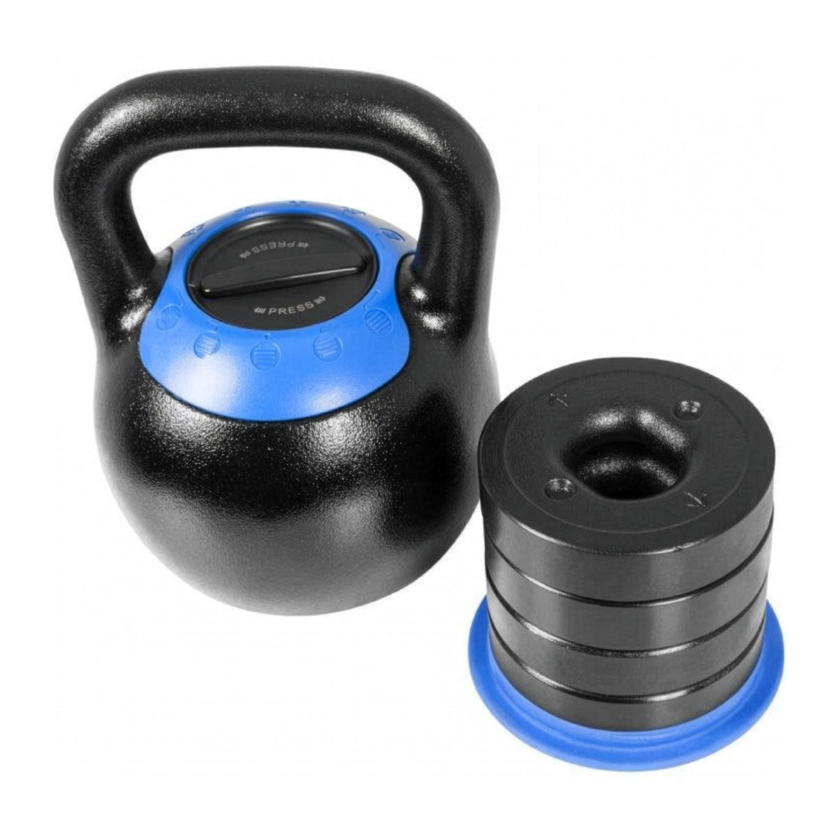 Adjustable Weight Kettlebell for Strength & Functional Fitness Training - elivongym