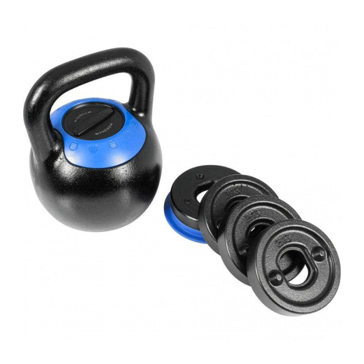Adjustable Weight Kettlebell for Strength & Functional Fitness Training - elivongym