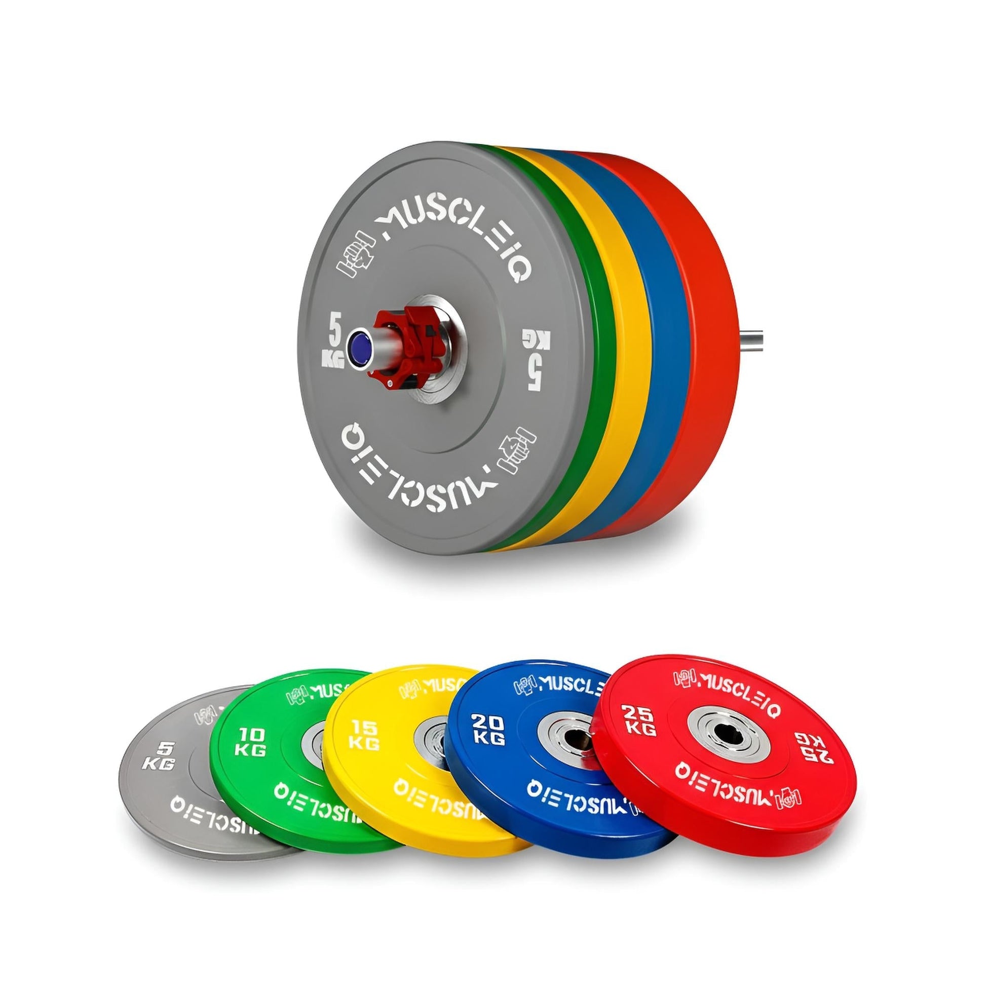 Competition Bumper Plates for Olympic Training | Elivon Gym - elivongym