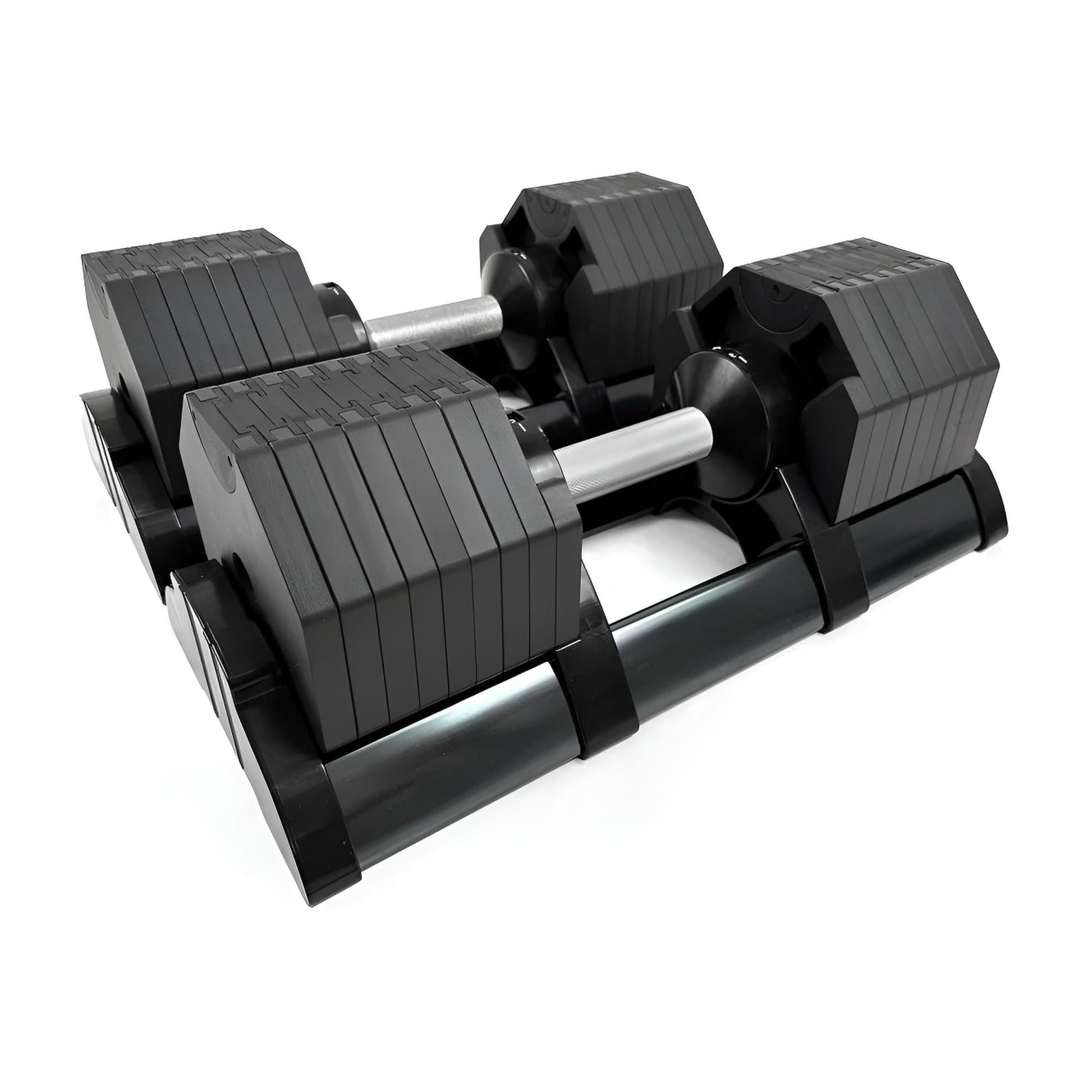ElivonGym 40kg Adjustable Dumbbells – Octagon Quick Select Set - elivongym