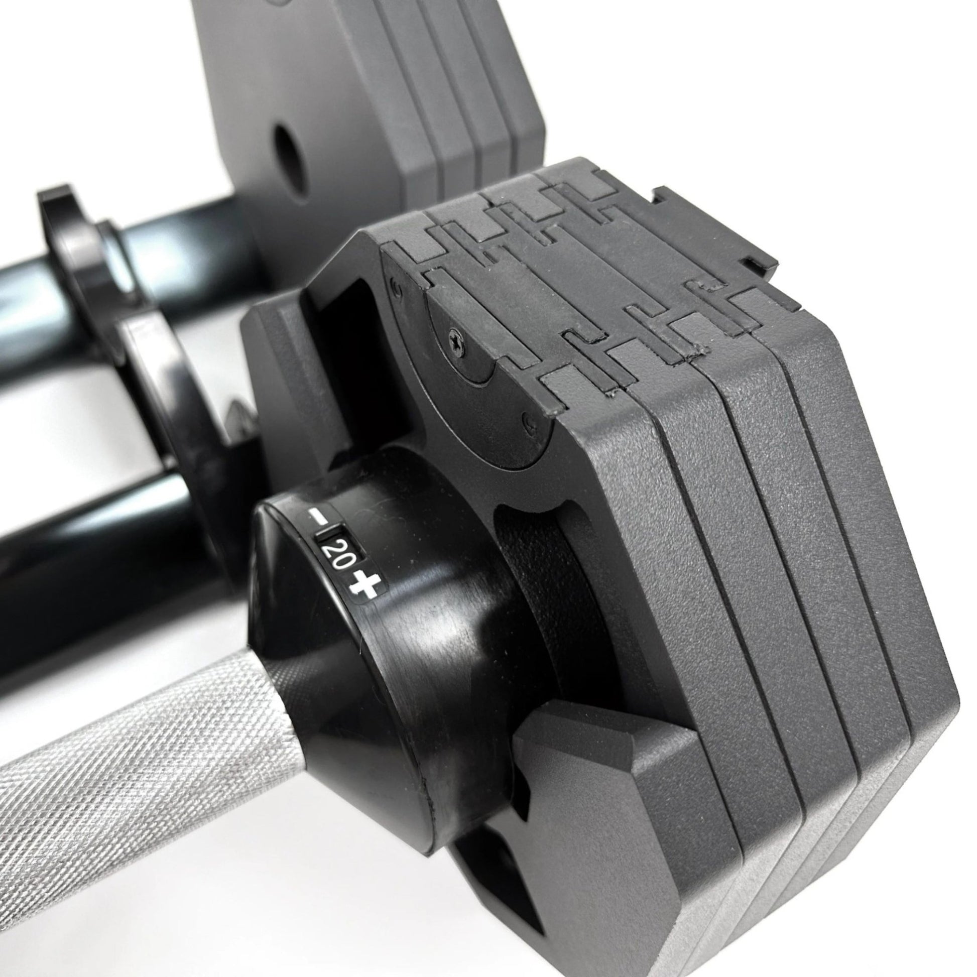 ElivonGym 40kg Adjustable Dumbbells – Octagon Quick Select Set - elivongym
