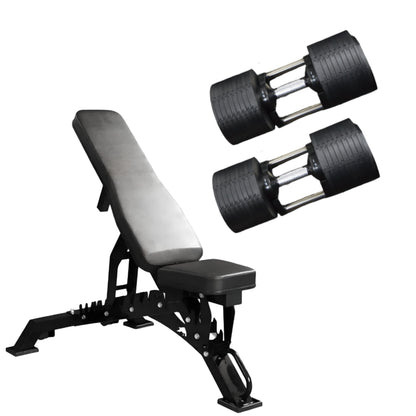 ElivonGym Adjustable Dumbbell 45kg - Elivongym