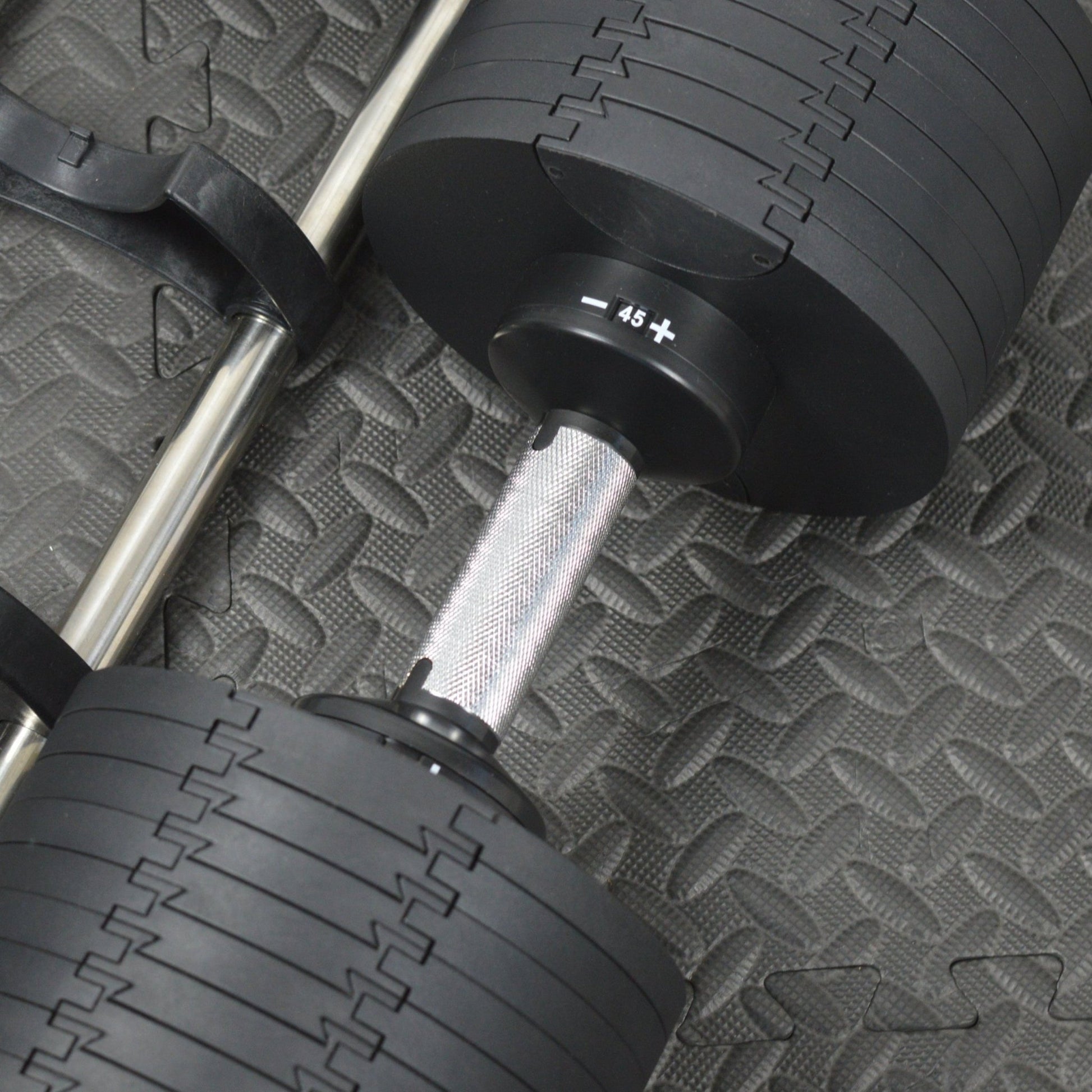 ElivonGym Adjustable Dumbbell 45kg - elivongym