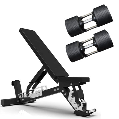 ElivonGym Adjustable Dumbbell 45kg - Elivongym