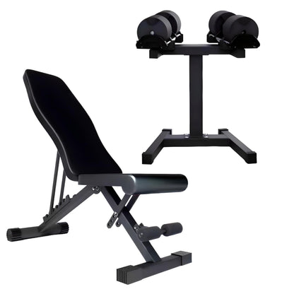 ElivonGym Adjustable Dumbbell 45kg - elivongym