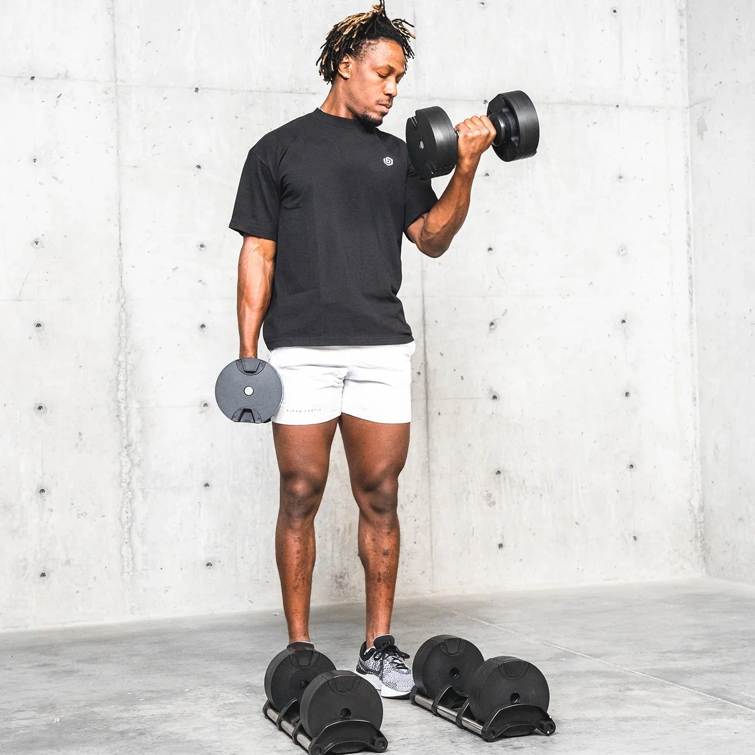 ElivonGym Adjustable Dumbbells 36kg – Precision Dial Weight System (1kg Increments) - elivongym