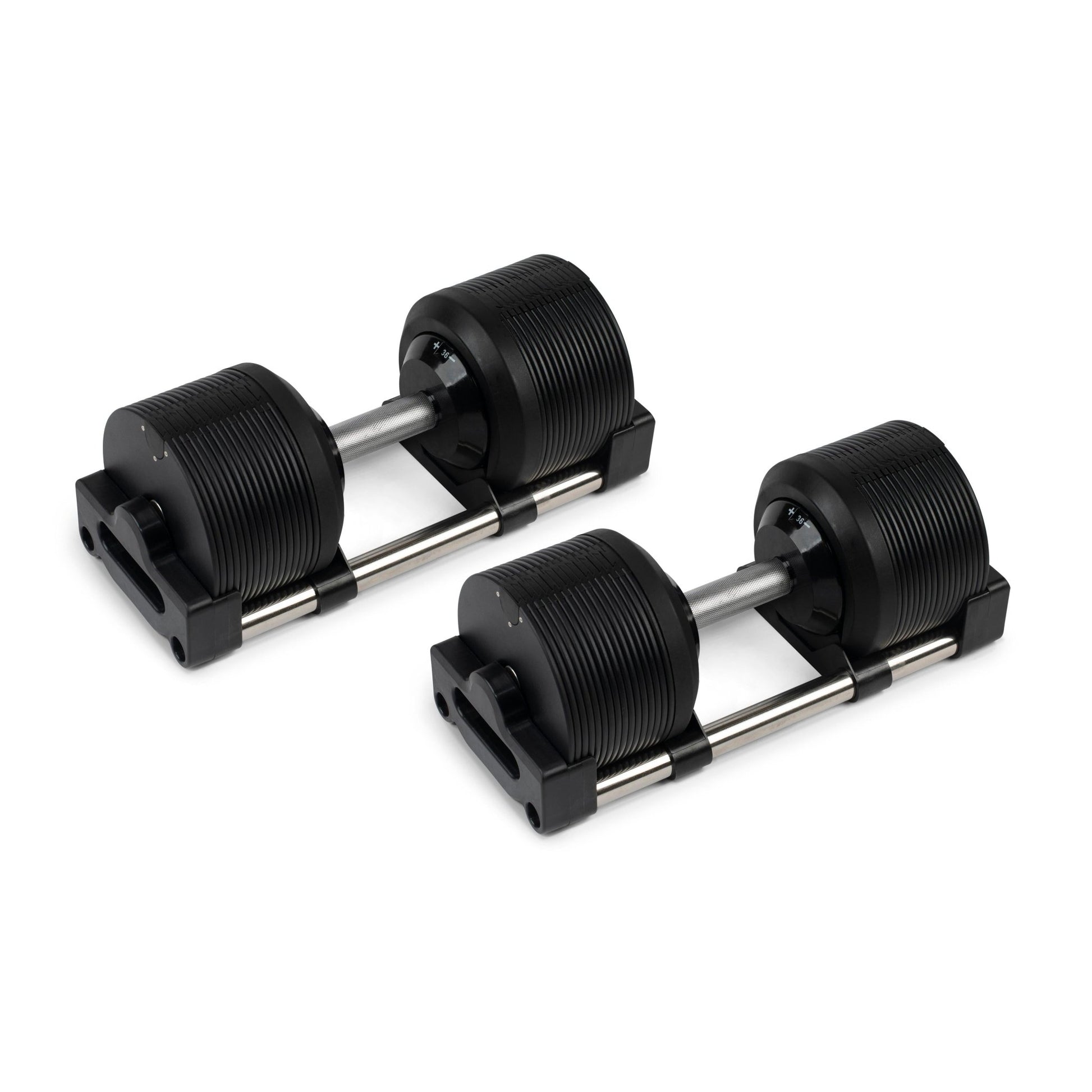 ElivonGym Adjustable Dumbbells 36kg – Precision Dial Weight System (1kg Increments) - elivongym
