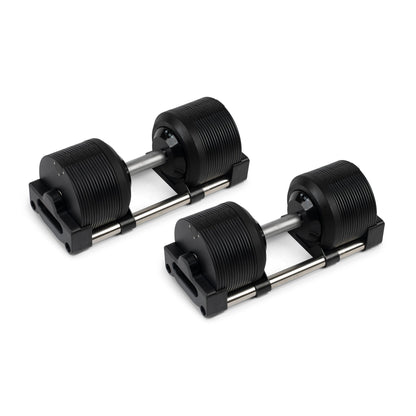 ElivonGym Adjustable Dumbbells 36kg – Precision Dial Weight System (1kg Increments) - elivongym