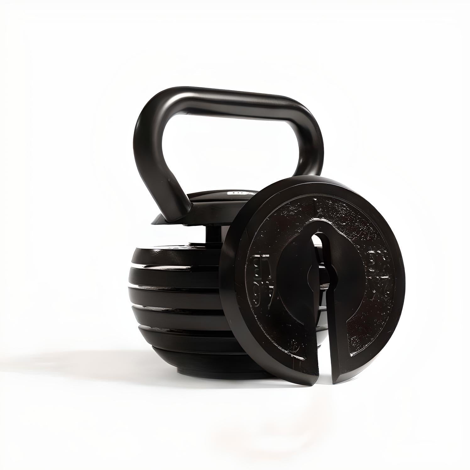 ElivonGym Adjustable Dumbbells & Kettlebell Set – 24kg + 18kg Multi - Function Training Kit - elivongym