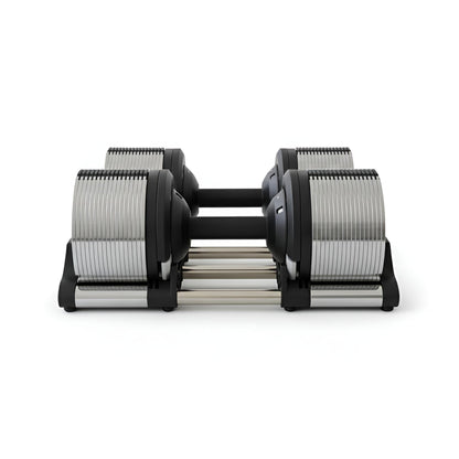 ElivonGym Adjustable Dumbbells Set – 24kg / 32kg / 40kg Options with 1kg Increments - elivongym