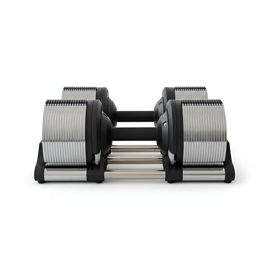 ElivonGym Adjustable Dumbbells Set – 24kg / 32kg / 40kg Options with 1kg Increments - elivongym