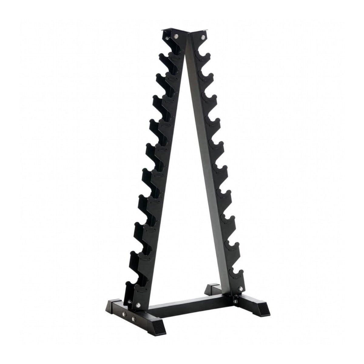 ElivonGym Vertical Multi - Level Dumbbell Storage Rack – Space Saving Gym Organizer - elivongym
