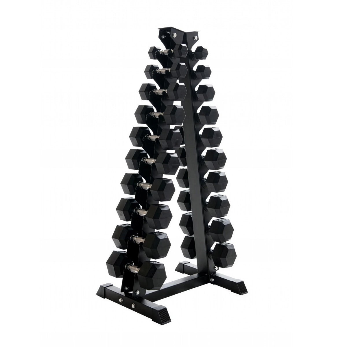 ElivonGym Vertical Multi - Level Dumbbell Storage Rack – Space Saving Gym Organizer - elivongym