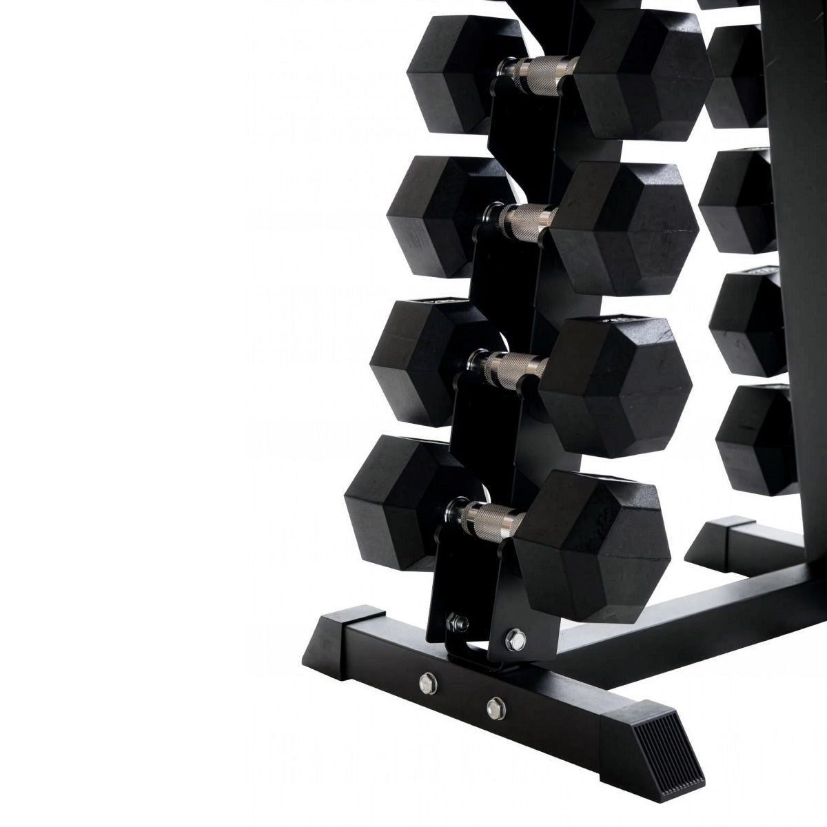 ElivonGym Vertical Multi - Level Dumbbell Storage Rack – Space Saving Gym Organizer - elivongym