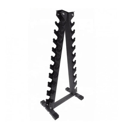 ElivonGym Vertical Multi - Level Dumbbell Storage Rack – Space Saving Gym Organizer - elivongym