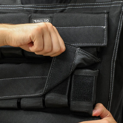 Heavy Duty 30KG Weighted Vest for Functional Fitness & Cardio Training - elivongym