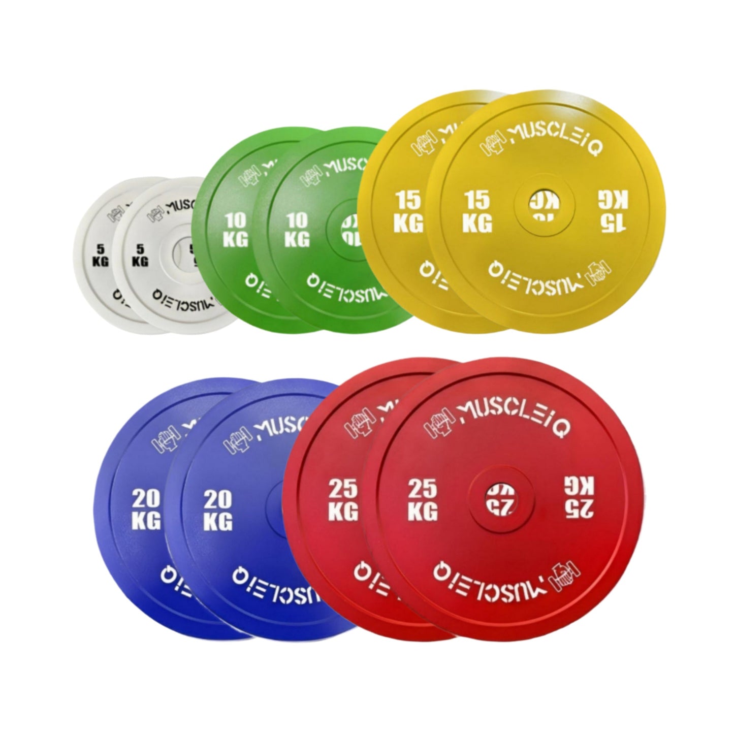Olympic Bumper Plates for Strength Training | Elivon Gym - elivongym