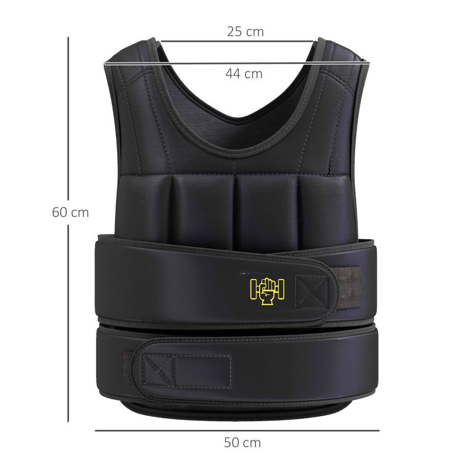 Weighted Training Vest for Running, Functional Fitness & Home Workouts - elivongym