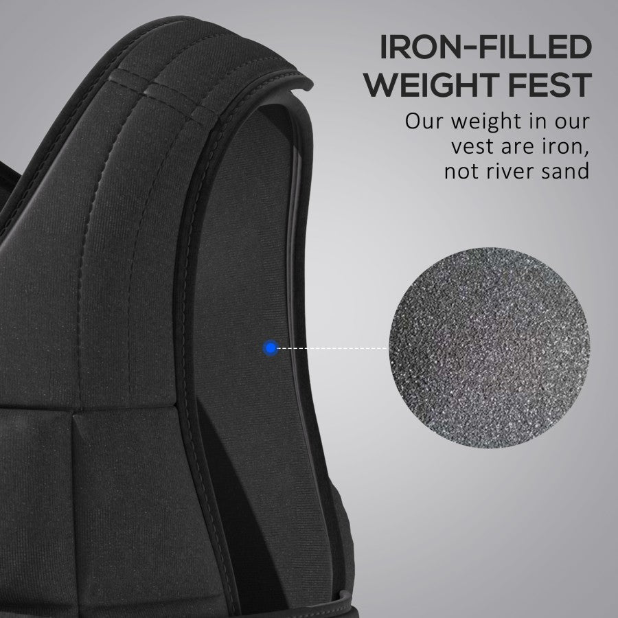 Weighted Training Vest for Running, Functional Fitness & Home Workouts - elivongym