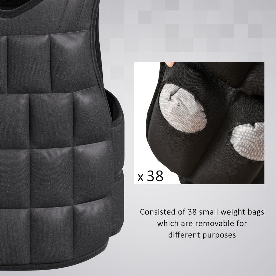 Weighted Training Vest for Running, Functional Fitness & Home Workouts - elivongym