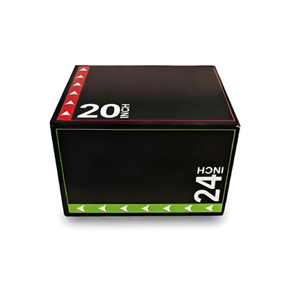 Wooden Jump Box for Cross Training, Home Gym & Plyometric Exercises - elivongym
