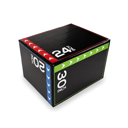 Wooden Jump Box for Cross Training, Home Gym & Plyometric Exercises - elivongym